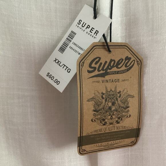 Super Triple Goose XXL Button-Up Shirt Bundle, Tropical Dad Energy, Resortwear - Picture 8 of 15